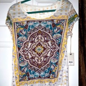 Lucky Brand Medium Mandalas Print Shirt